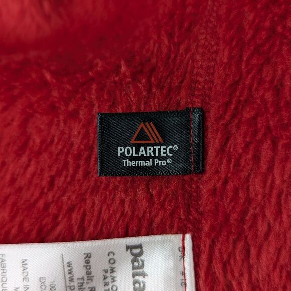 Patagonia Women's Re-Tool Vest Cochineal Polartec Zip-Up Thermal Pro Small - Picture 8 of 9